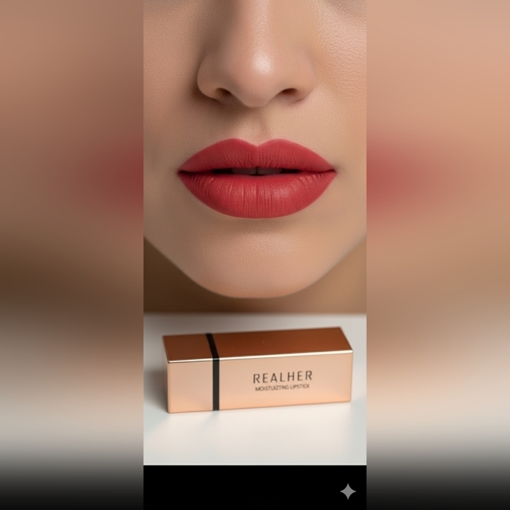 RealHer Sorry, Not Sorry Moisturizing Lipstick (New)